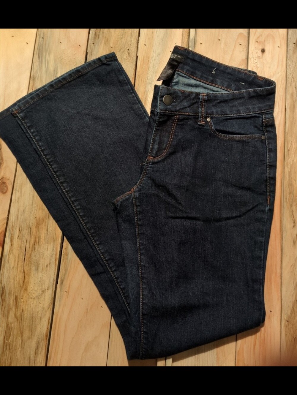 Ann Taylor bootcut jeans curvy